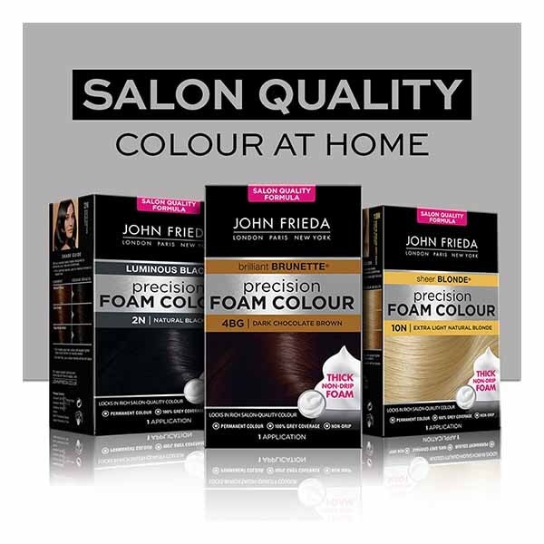 John Frieda Precision Foam Medium Chocolate Brown 5B