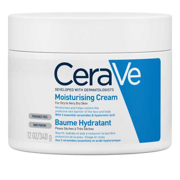 CeraVe Moisturising Cream for Dry to Very Dry Skin 340G