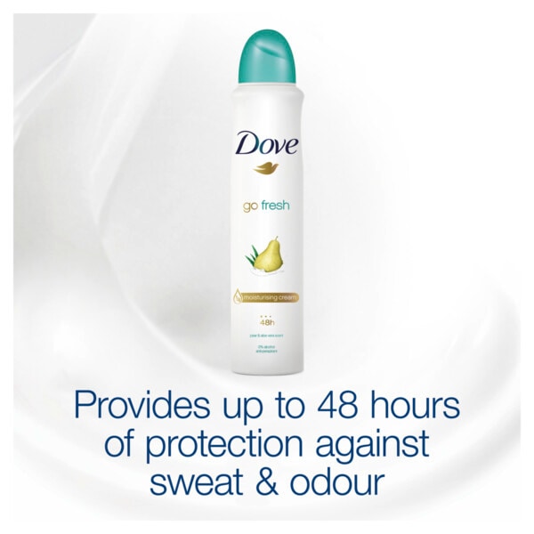 Dove go fresh pear & aloe vera anti-perspirant Aerosol 250ml