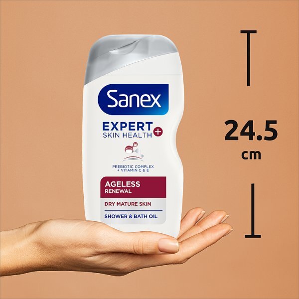 Sanex Expert Skin Health Ageless Renewal Shower Cream 450Ml