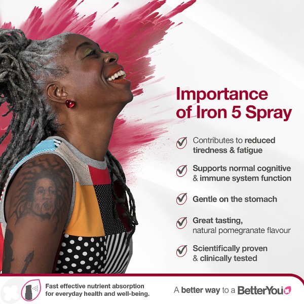 BetterYou Iron Oral Spray 25ml