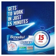 Benadryl Allergy Relief 24 Capsules