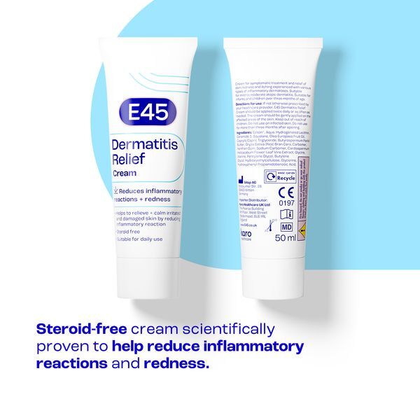 E45 Dermatitis Inflammation & Redness Cream 50ml