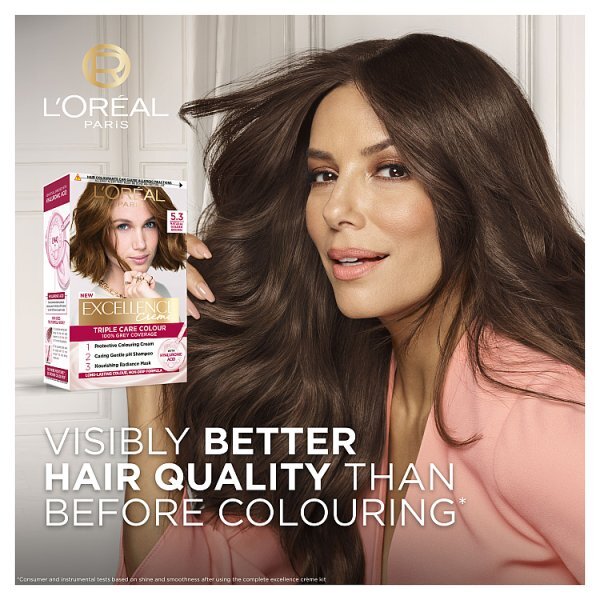 Excellence Creme 5.3 Golden Brown Hair Dye
