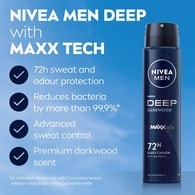 NIVEA MEN Deep Anti-Perspirant Deodorant Spray 48hrs 250ml