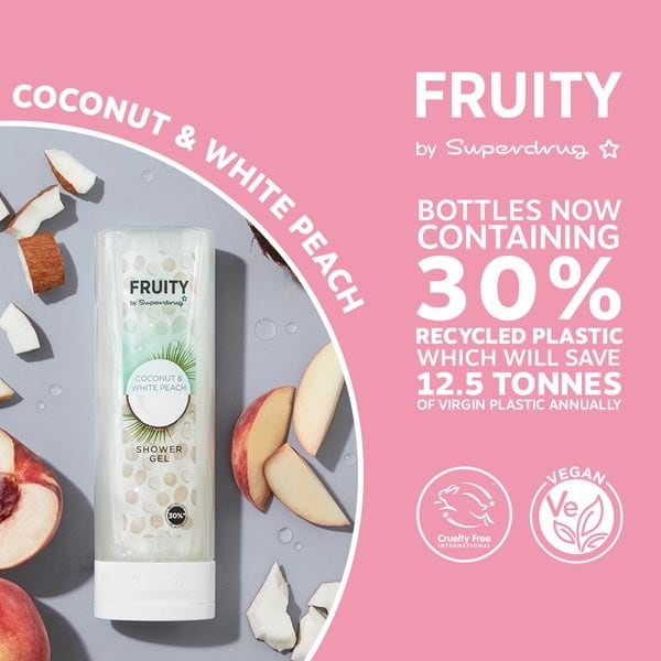 Fruity Coconut & White Peach Shower Gel 250ml