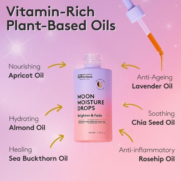 Delhicious Moisture Drops Face Oil 40ml