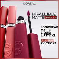 L'Oreal Paris Infallible Matte Resistance Lipstick 500