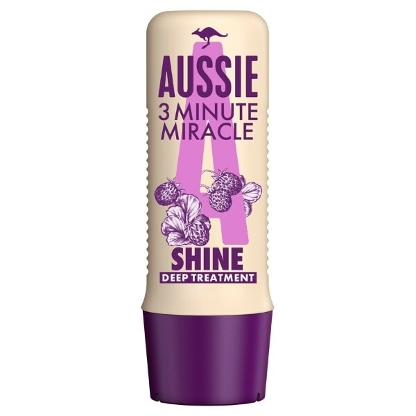 Aussie 3 Minute Miracle Shine Deep Treatment Hair Mask 250ml