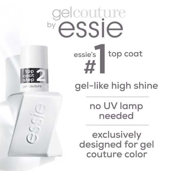Essie Gel Couture Gel-Like Nail Polish Gel Top Coat