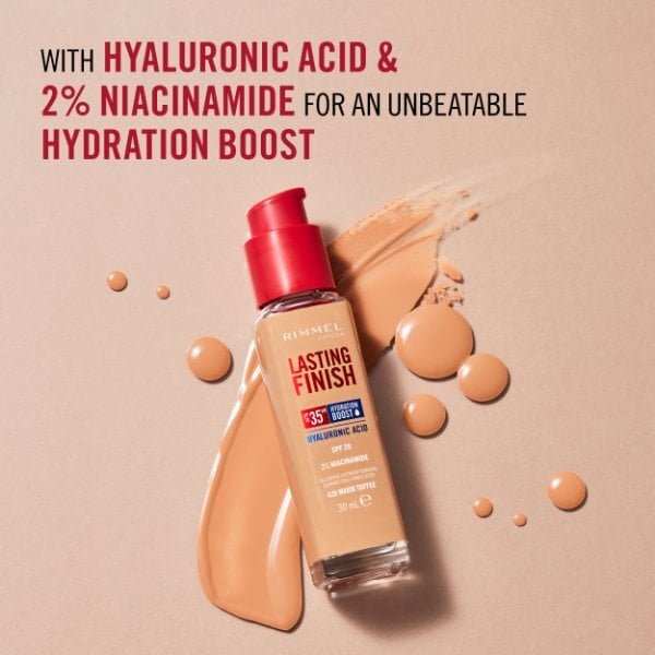 Rimmel Lasting Finish 35HR Foundation Deep Olive SPF20