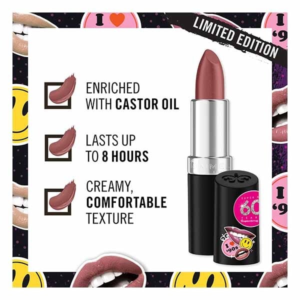 Rimmel Lasting Finish Lipstick 90s Collection, Coffee Shimmer