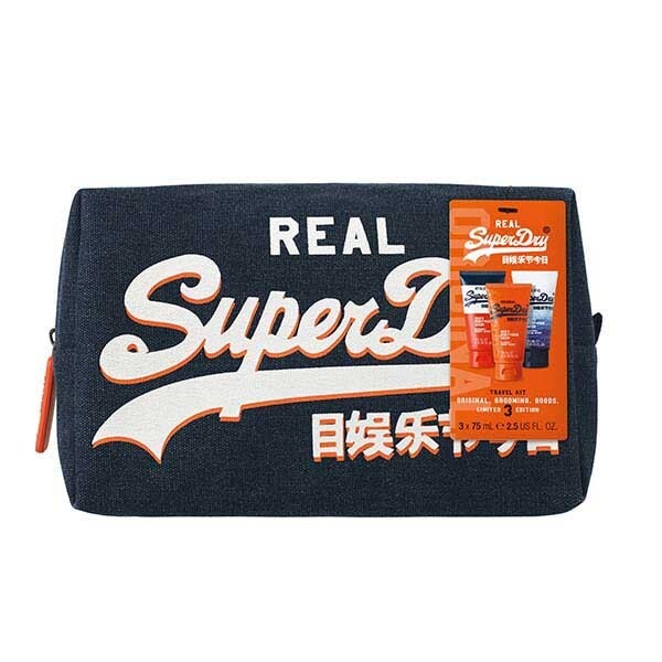 Superdry Wash Bag Gift Set
