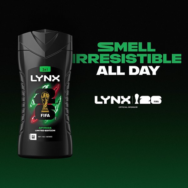 Lynx Bodywash Shower Gel Africa 225ml