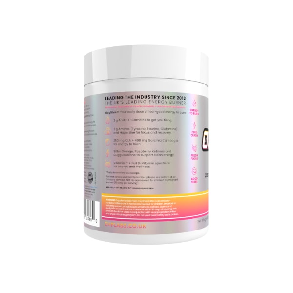 Oxyshred Pink Lemonade 20 Serve