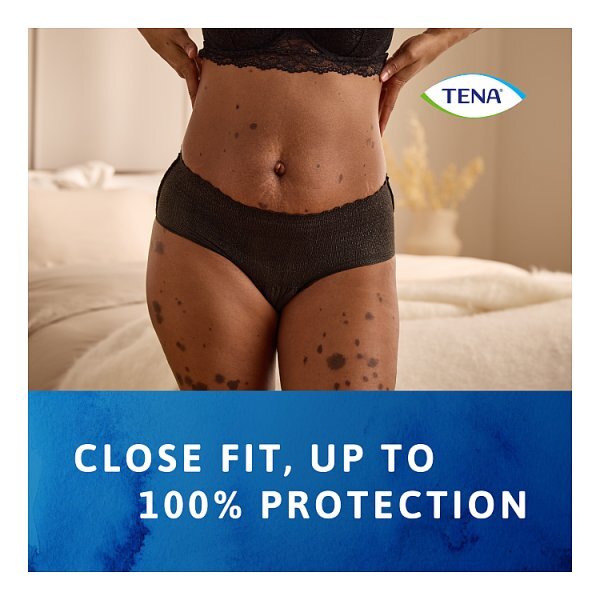 Tena Silhouette Plus Large 10Pk Black