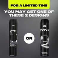 Lynx Deodorant Aerosol Bodyspray Xxl Black 250ml