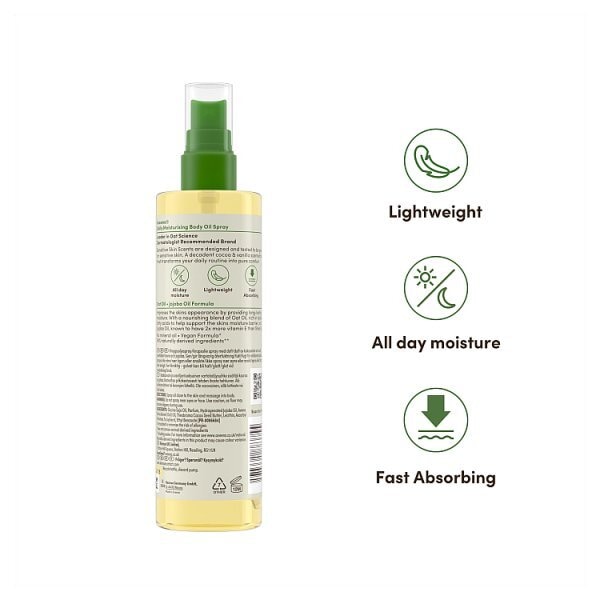 AVEENO Daily Moisturising Oil Spray Comforting Cocoa Vanilla 200ml