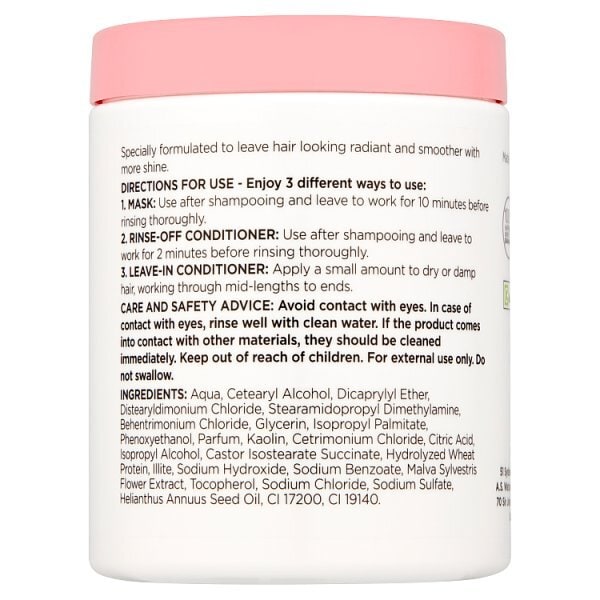 Superdrug Extracts 3 in 1 Hair Mask Marshmallow & Clay 300ml