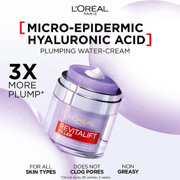 L'Oréal Paris Revitalift Filler Line Plumping Water Cream