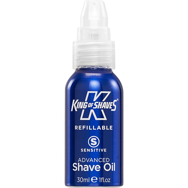 DNR King of Shaves Refillables Sensitive Shave Oil 30ml