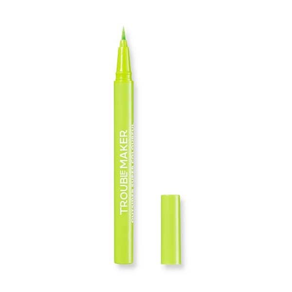 Trouble Maker Outsider Colour Liquid Eyeliner Pen Lime Green
