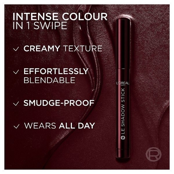 L'Oreal Paris Le Shadow Stick Les Smokeys 125 Starry Bordeaux