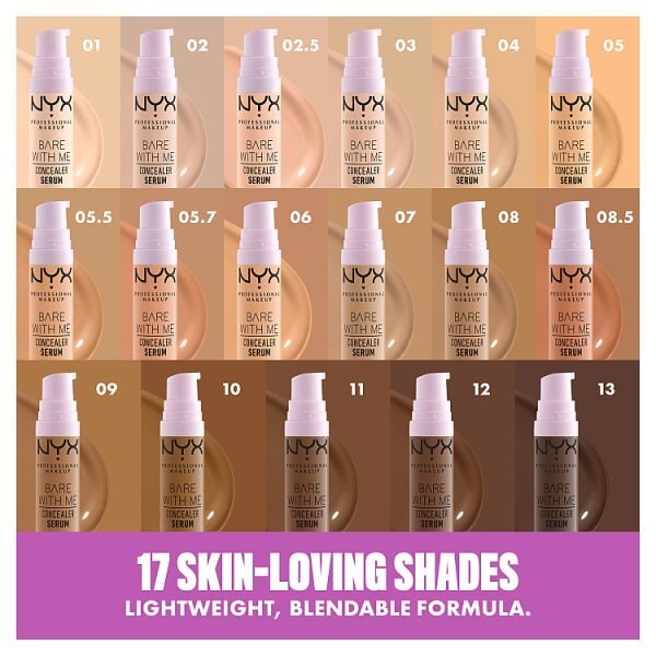 NYX Professional Makeup Bare With Me Concealer Serum - Tan