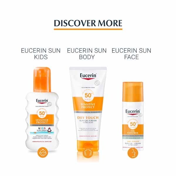 Eucerin Sun Sensitive Relief After Sun Gel Face & Body 200ml