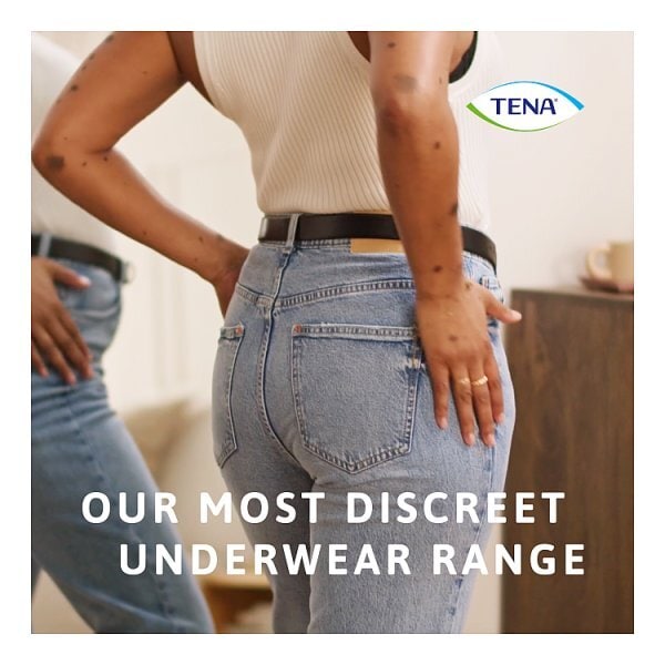 Tena Silhouette Plus Medium 12Pk Black