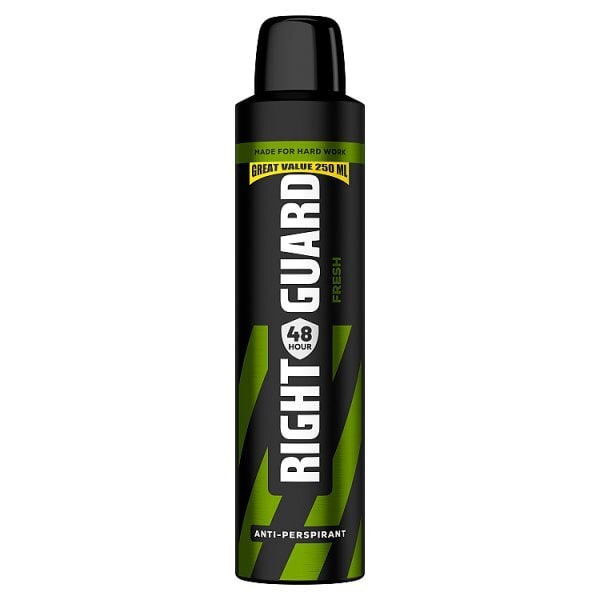 Right Guard Men 48h Anti-Perspirant Deodorant, Fresh 250ml