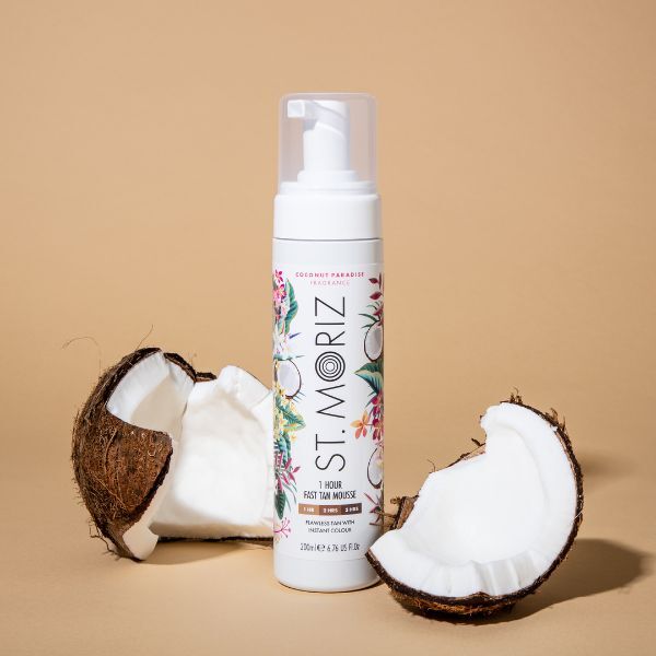 St Moriz Tanning Mousse Fast Coconut Paradise 200ml
