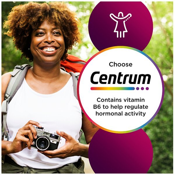 Centrum Women 50+ Multivitamins & Minerals, 30 Tablets