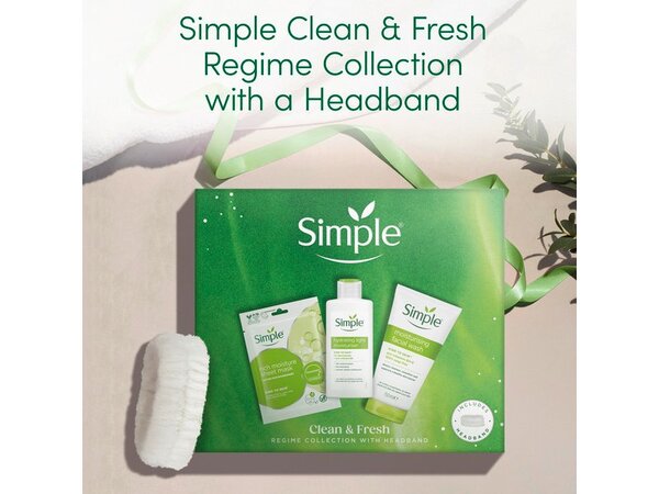 Simple Clean & Fresh Regime Collection Gift Set 3 piece