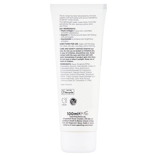 Superdrug B. Glass Skin Dewy Water Cream