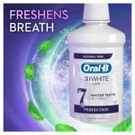 Oral-B 3D White Luxe Perfection Mouthwash 500ml