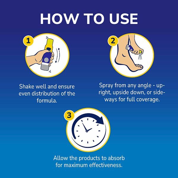 Scholl Fresh Step Anti Perspirant Dry Feet Shoe Spray