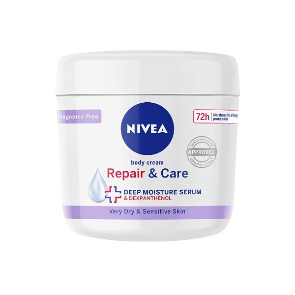 NIVEA Body Repair & Care Tub, Very Dry Skin 400ml