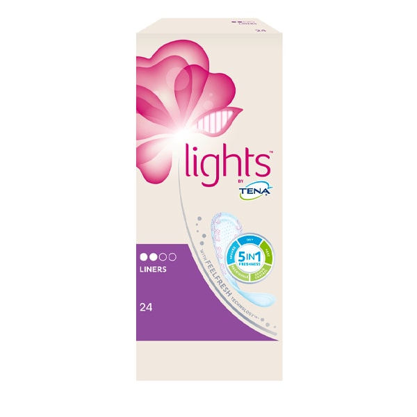 TENA Lights Incontinence Liners 24 pack