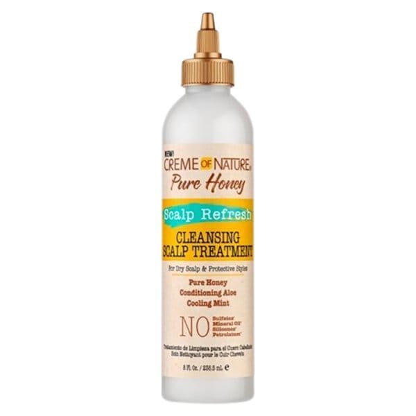 Creme of Nature Pure Honey Scalp Refresh Cleansing Scalp Treatment