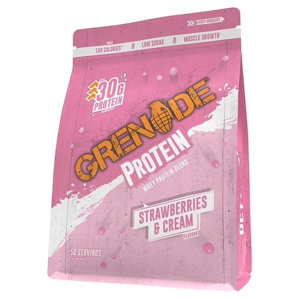 Grenade Strawberries & Cream Protein Powder 2Kg