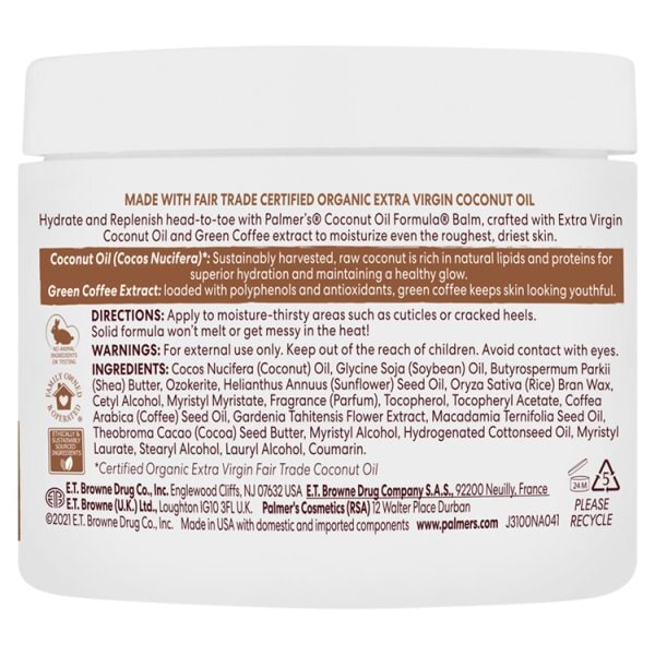 Palmer's Coconut Oil Balm 100g