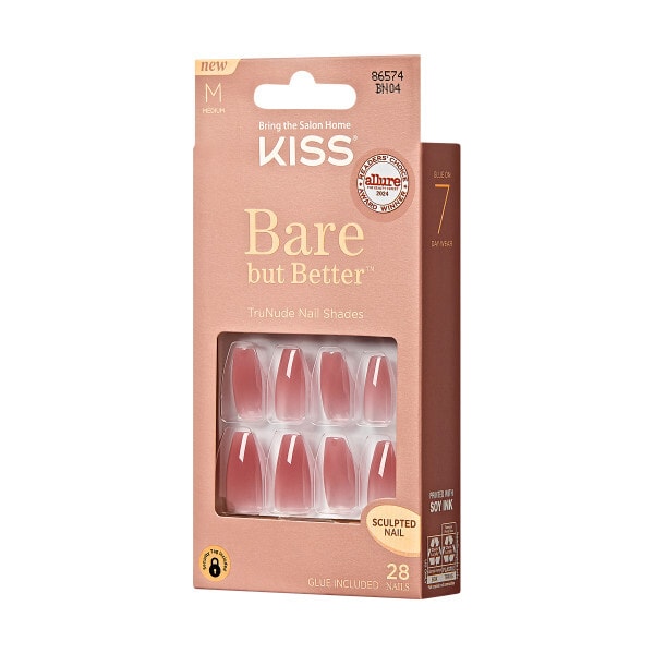Kiss Bare But Better Nails - Nude Nude