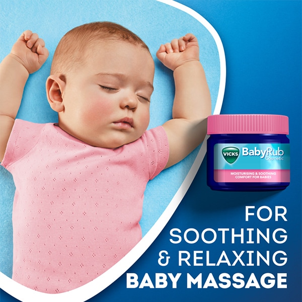 Vicks BabyRub Baby Massage Jar 50g