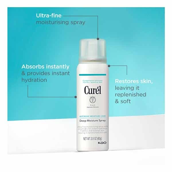 Curél Deep Moisture Spray Mini 60Ml