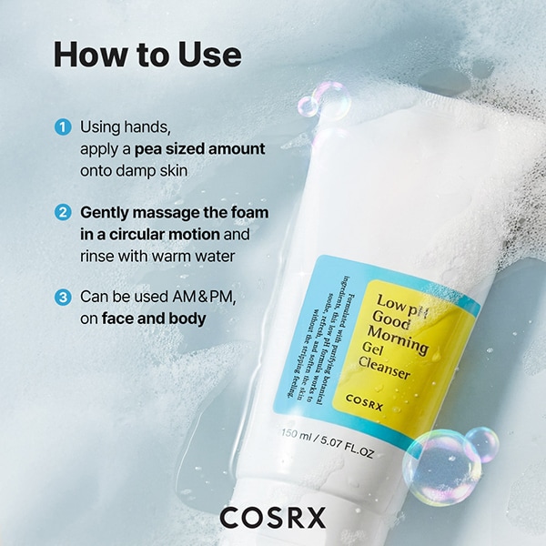 Cosrx Low-Ph Good Morning Gel Cleanser 150ml