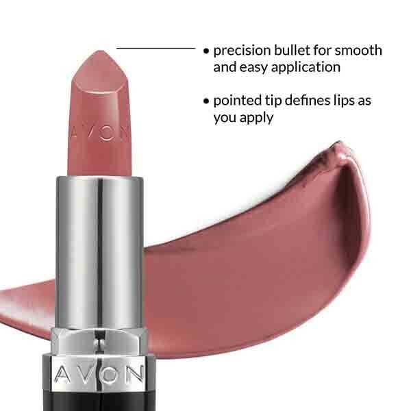 Avon Ultra Satin Lipstick Blush Nude