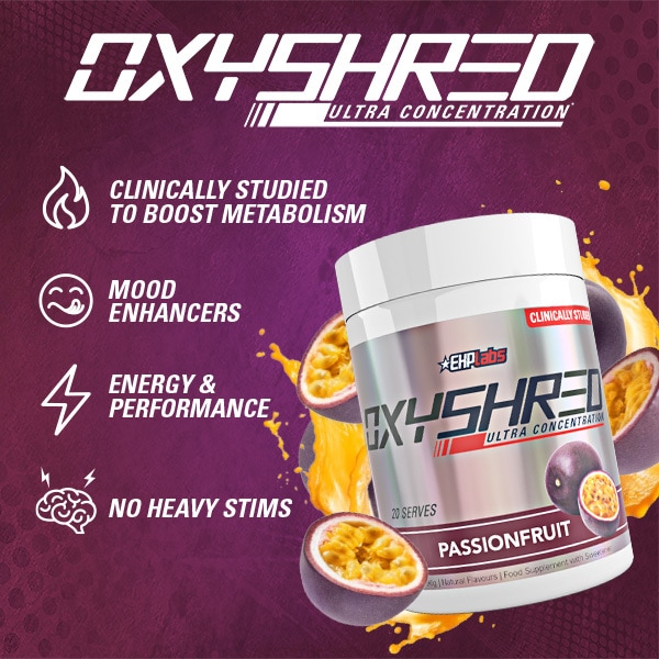 EHPlabs OxyShred Passionfruit 20 Serve