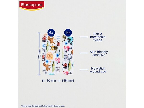 Elastoplast Kids Sensitive Plasters, 20S