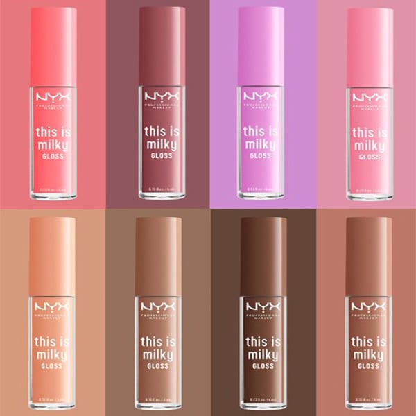 NYX Professional Makeup Milky Gloss Lip Gloss - Moo-dy Peach